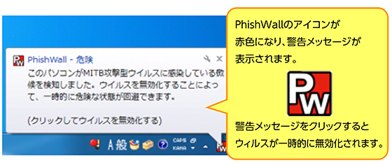 フィッシュウォール対応サイトで真正なサイトである場合、アイコンが緑になり、接続しているサイトの企業名とメッセージが表示されます。